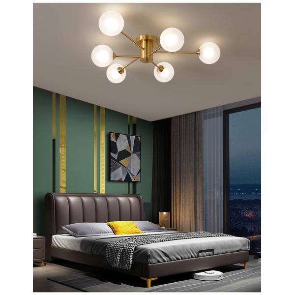 LED Chandelier For Living Room Bedroom Dining Room Kitchen Glass Ball Ceiling Lamp(WH-MI-418)
