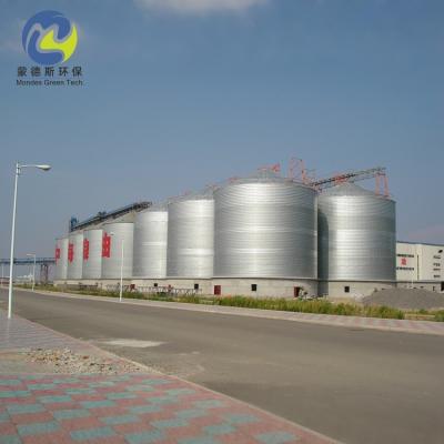 Stainless Steel Edible Oil Storage Tank Cylindrical Shape Above Ground Installation