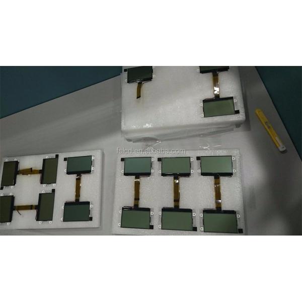 Transparent 12864 Graphic STN LCD Display , 128x64 COG LCD Module For Instrument