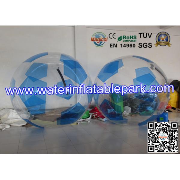 PVC Inflatable Water Ball , Outdoor Inflatable Football with Fun