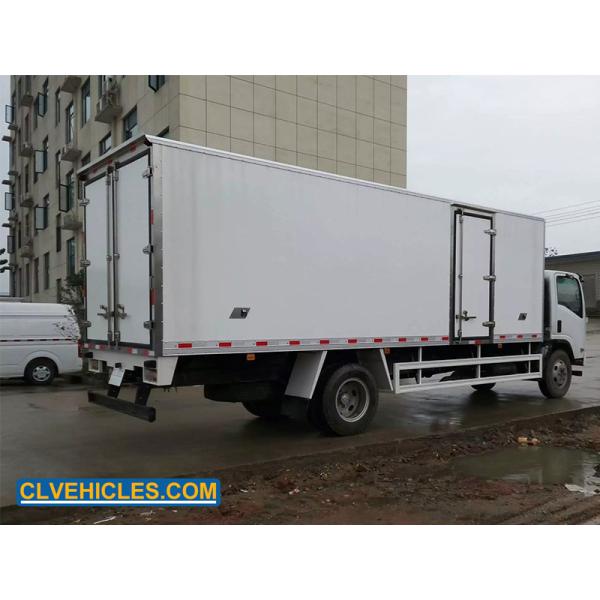 190hp 4x2 ISUZU ELF Refrigerated Truck High Performance  For Cold Chain Logistics