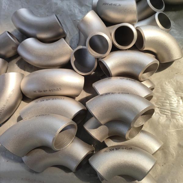 Incoloy800H/HT Nickel Alloy Fittings Seamless Elbow Polishing Surface