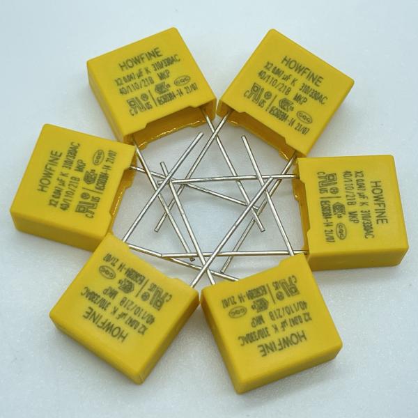 UL High Voltage Metallised Polypropylene Film Capacitors Stable Pitch 10mm