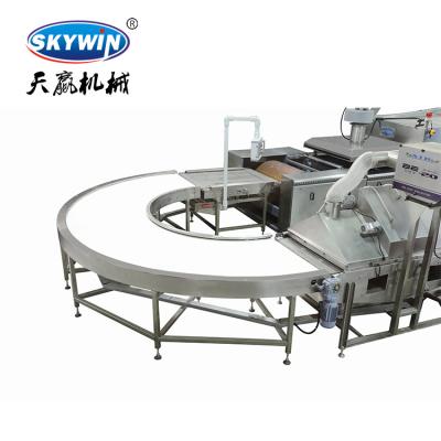 SS304 máquina da curva de 180 graus para as cookies do biscoito que fazem a máquina