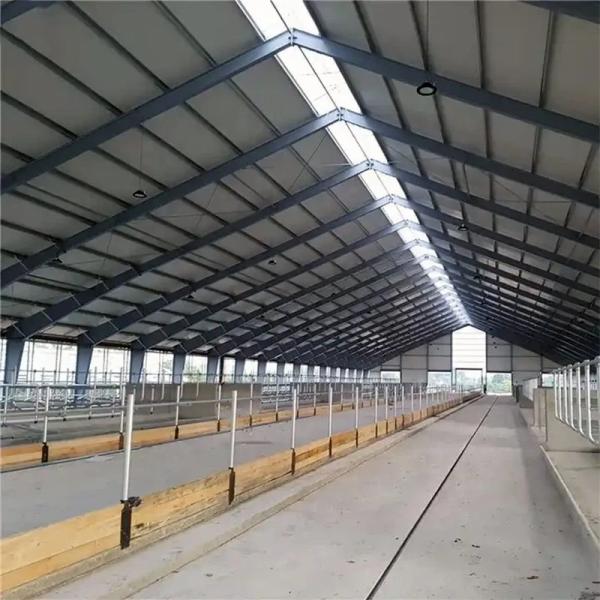 Prefabricated Steel Animal Agricultural Goat Farm Sheep Animal Farming Design Shed House