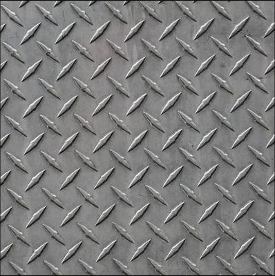 Diamond Stainless Steel Chequered Plate folha quadriculado da placa de 0.3mm - de 20mm