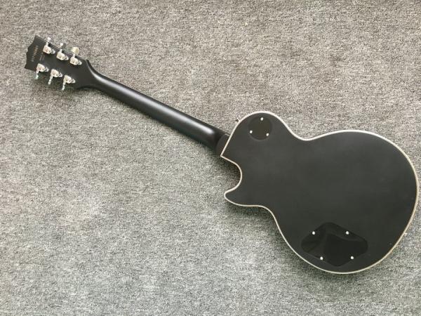 Flame Top matte black Color LP 3 Pickups Ace Frehley Budokan Vintage Electric Guitar
