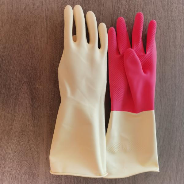 Puncture Prevention Latex Household Glove Thickening Chemical Resistant Latex Gloves