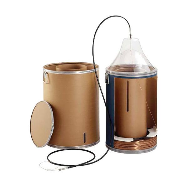 Barrel Plastic Hood Carbon Dioxide Gas Retaining Core 250kg Transparent Plexiglass Cover 510mm