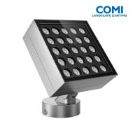 Iluminação exterior da paisagem das luzes de inundação RGBW do diodo emissor de luz do exterior de 100LM/W IK10 DMX