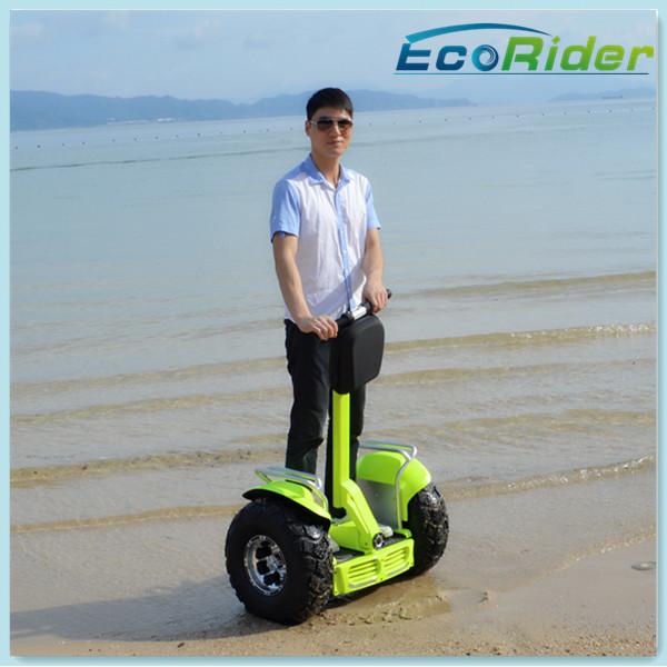 Waterproof Electric Self Balancing Scooter Apple Green Off Road CE Approved