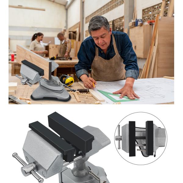 Вакуумные аксессуары для ювелирных изделий Инструменты Скамейка для ювелиров Тиски 360 градусов