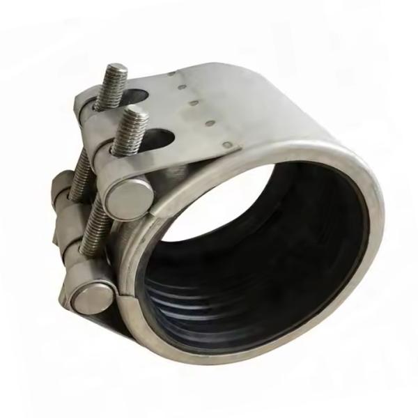 Pipe de connecteur de gaz d'eau-huile fuite PVC HDPE pinces de réparation de tuyaux en acier inoxydable