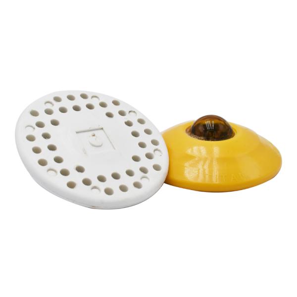 Отражатели дорожной маркировки безопасности дорожного движения Пластиковый кошачий глаз дорожный штурвал с легкой установкой