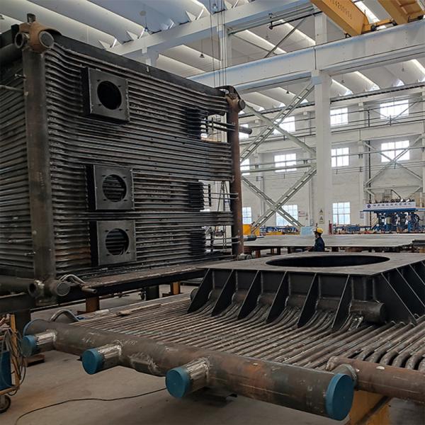 45 T/H  Evaporation Capacity Corner Tube Boiler Four Corner Self Supporting Frame