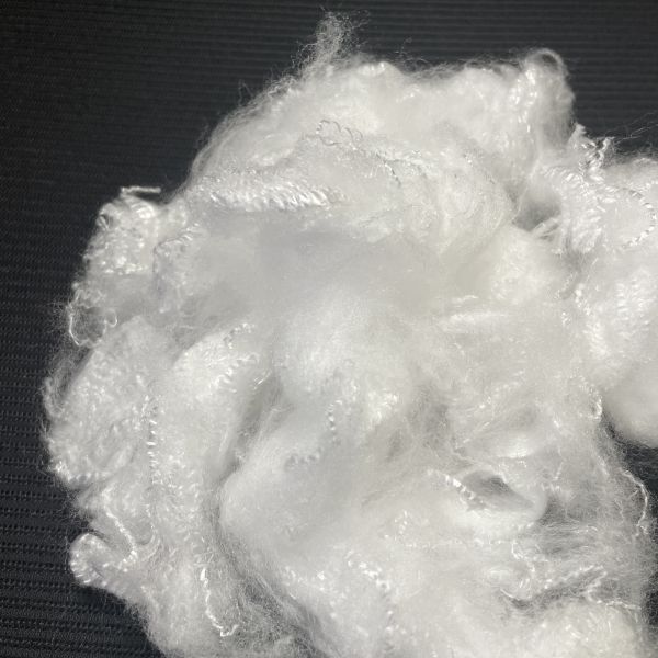 White Polypropylene Staple Fiber 2D×51mm Lightweight & Durable for Filter and Padding Materials