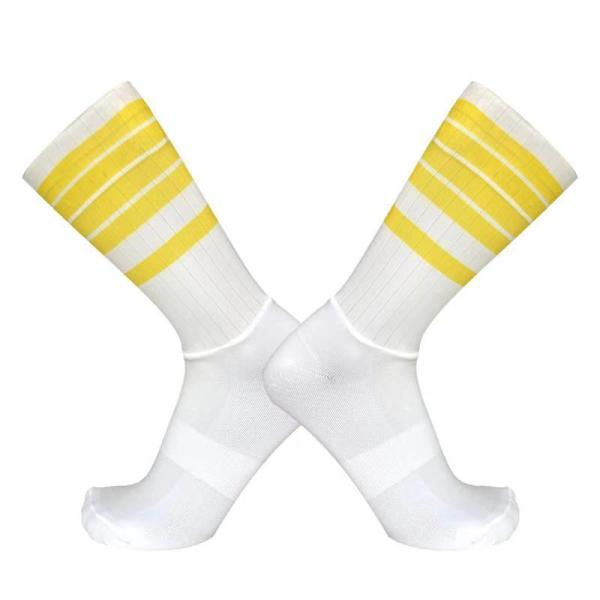 Men Cycling Socks with Customized Logo Comfortable Breathable Non-slip Aero Design