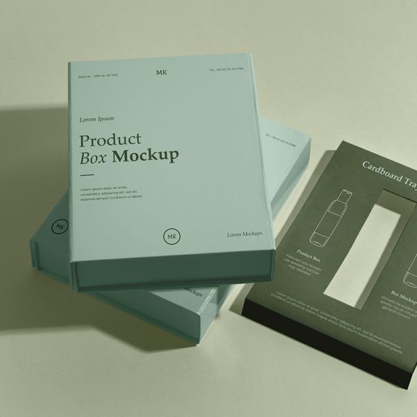 Caja de regalo premium con tapa Cielo Tierra, embalaje de lujo, impresión de logotipo personalizado, caja de presentación de cosméticos y joyas