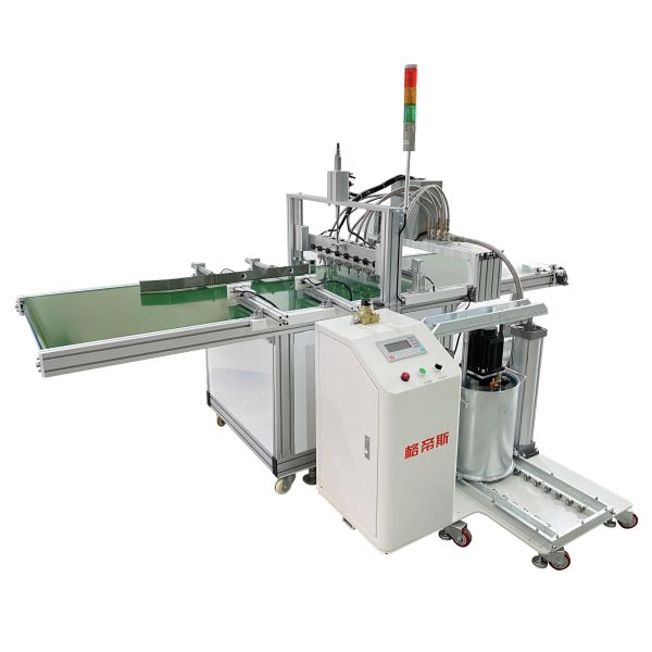 16 Stations LED Bulb Assembly Line with MITSUBISHI PLC Control and Touch Screen Operation