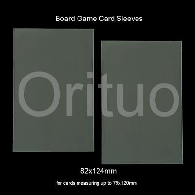Capas de cartão grande Cpp transparente 82x124mm para jogo de tabuleiro SGS