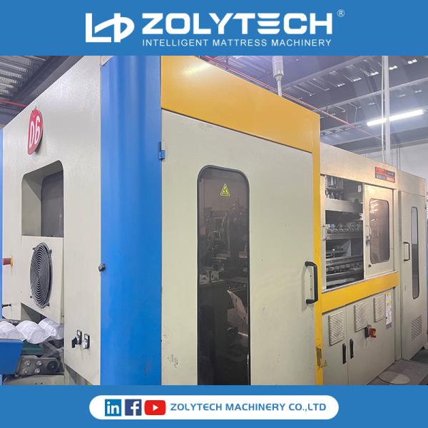 Automatically Mattress Pocket Spring Making Machine  Providing Two Different Wires