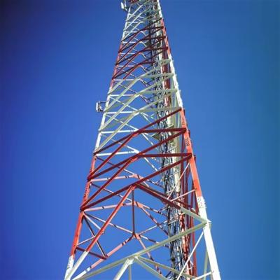 28-50M アンテナ 3脚 鋼筋電鉄網塔 テレコムチューブ 角型モバイル通信塔