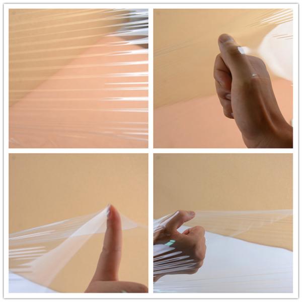 Lldpe Stretch Wrapping Catering Cling Film Roll Excellent Tearing Strength