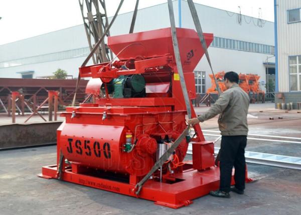 Industrial Commercial Concrete Mixer Machine 500L Ready Mix Automatic Small Concrete Mixer
