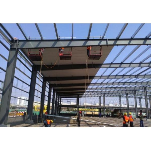 Prefabricated Metal Warehouse Building Heavy Load Steel Shed Construction