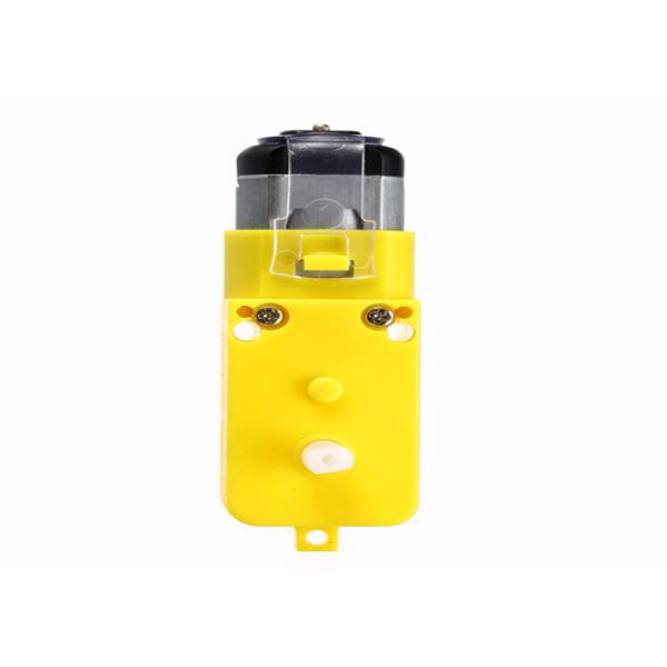 Yellow DC Gear Motor 3V - 6V For Intelligent Car TT Robot Bi - Directions Rotation