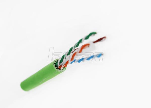 1000ft UTP Cat6A Network Cable , 0.57mm Solid Bare Copper Ethernet Cable