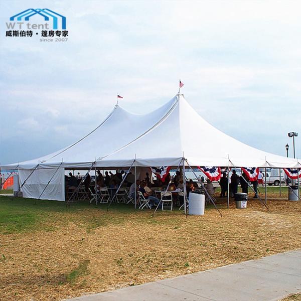 Ez Up Pagoda Style Canopy Clear Span High Wind Load For 300 People