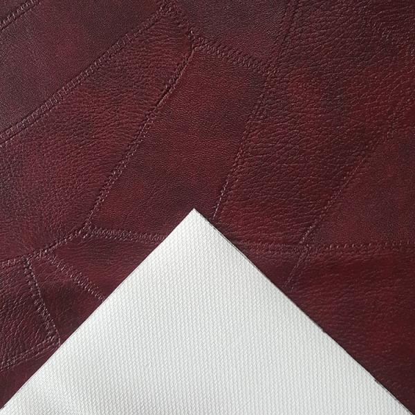 Материал стула синтетический кожаный, ткань ПВК для чистки одежды удобной