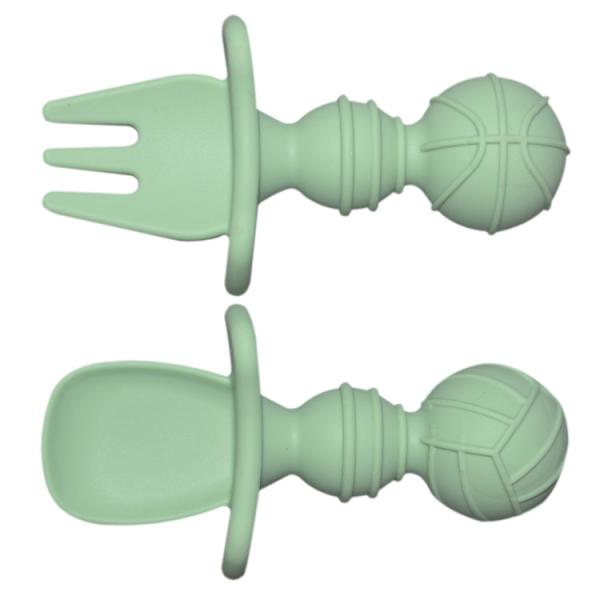 MHC Baby Silicone Feeding Plates 6 Pcs Sets Nontoxic Baby Tableware Food Tray Dishes