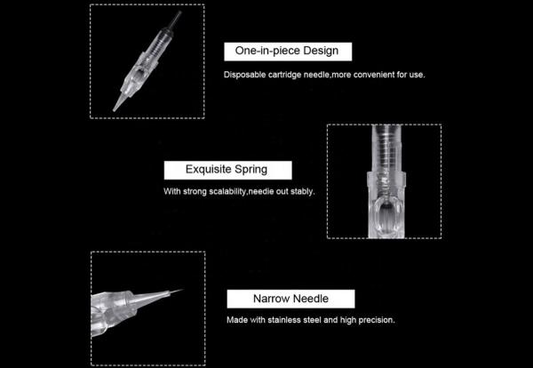 L'OEM jetable d'acier inoxydable d'aiguille de tatouage de nouveau maquillage permanent a accepté
