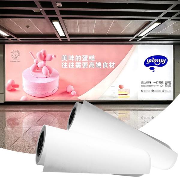 Front Print Backlit Film 210 Microns High Quality PET Film For Advertisement Poster