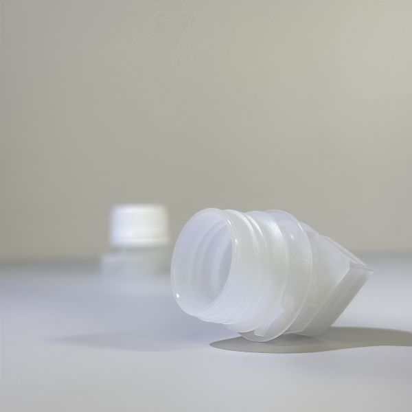 Portable Durable PE Plastic Screw Cap 22mm Inner-Dia Spout Lids for Spouted Pouches Disc Cap 18mm 28mm for Beverage Products