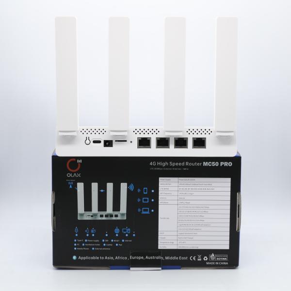 OLAX MC50 pro e SIM card wireless 4G LTE roteador cat4 CPE Modem para roteador doméstico Modem 4G LTE SIM card Hotspot Wifi Roteador