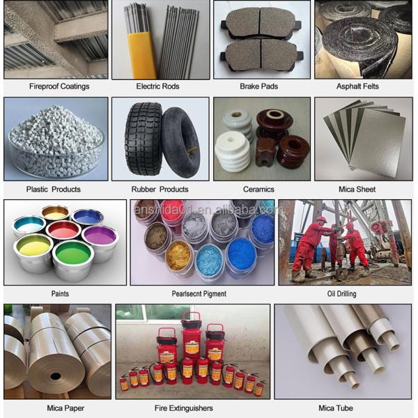 Stable and Supply Superfine Mica Powder Dimensions All Sizes