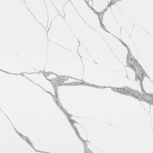Resistência a manchas Cozinhas de Quartz Natural 3200*1600mm Cozinha de Quartz Branco