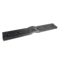 material do aço carbono da especificação de 50kg/M Fishplate Rail Joint QU120 QU100
