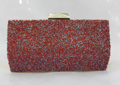 Two Side Mesh Rhinestone Evening Bags Bag Whole Colored For Female