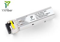 módulo do transceptor da fibra ótica de 1550nm/1490nm 1.25G BIDI 80km SFP