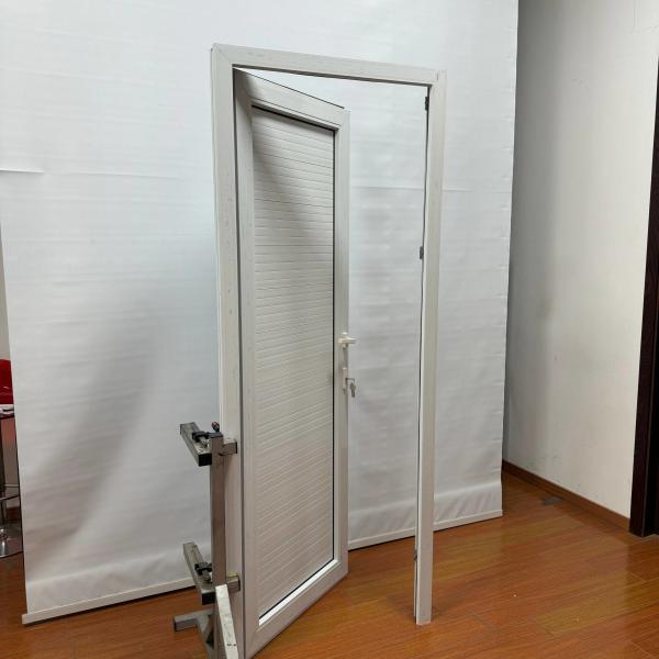Chinese Top Hardware and Weather Resistance PVC Hinged Door for Residential Building