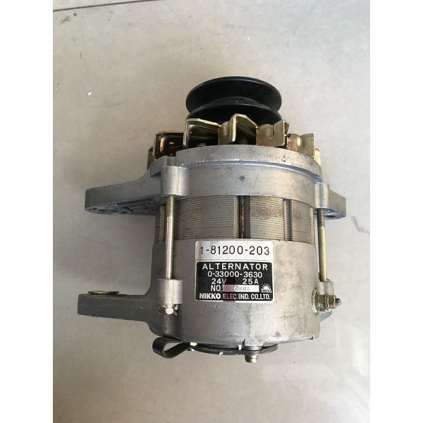 ISUZU Alternator 1-81200-203 0-33000-3630 24V 25A NISSAN 23100-97107