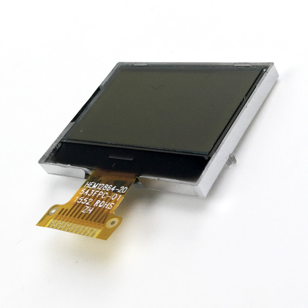 FSTN положительный COG 3.3V SPI графического дисплея 128x64 LCD взаимодействует с белизной освещают контржурным светом