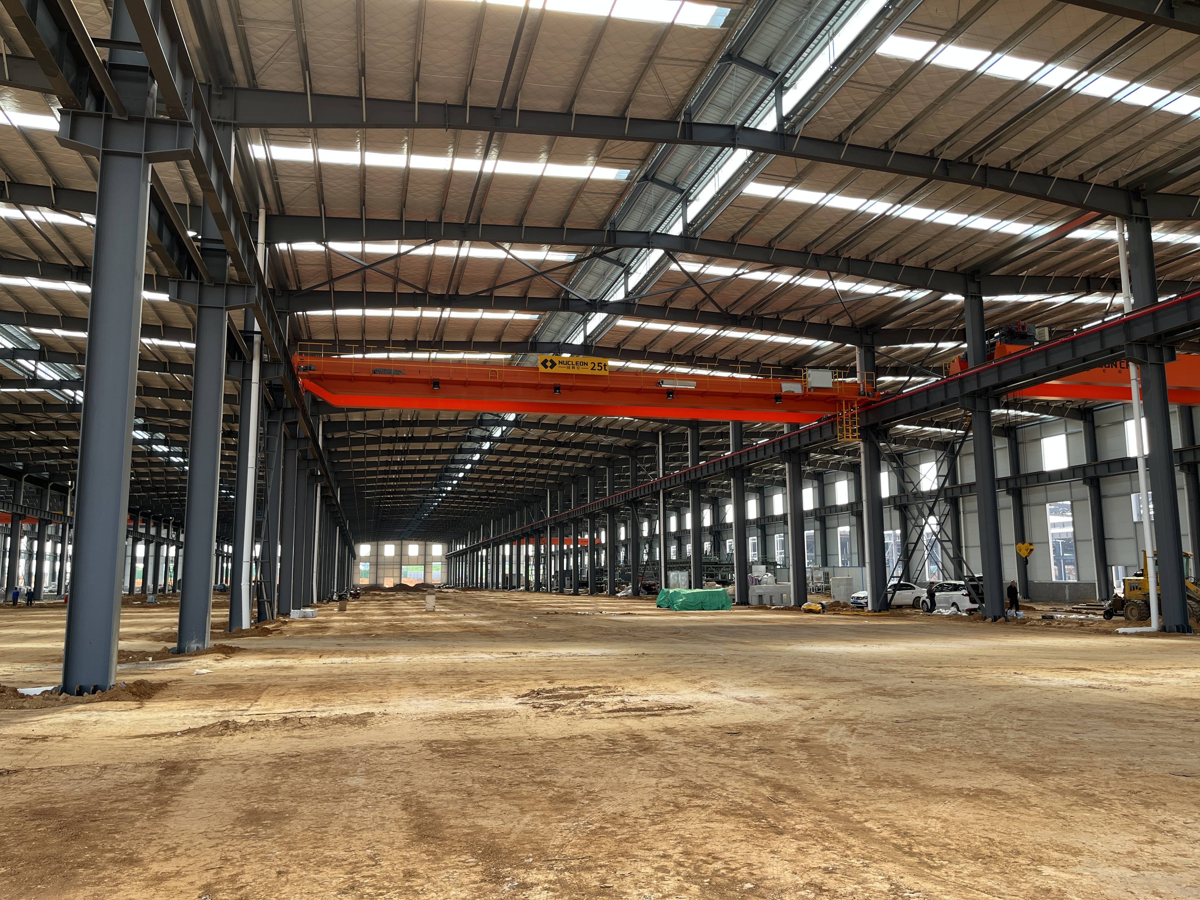 Plant Prefab Workshop Buildings Humidity Resistance Steel Structure Industrial Building