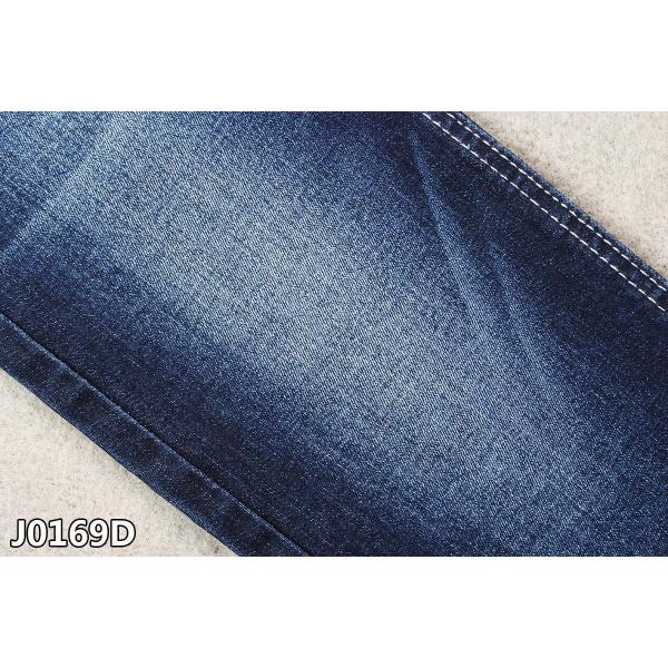 Anti Sweat 9.7 Ounce Denim Twill Fabric Function Jeans Material With Warp Slub
