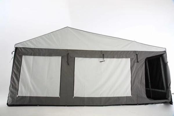 Mountain Trail RV Off Road Caravan With Sturdy Looking Second Home Spacious Interiors