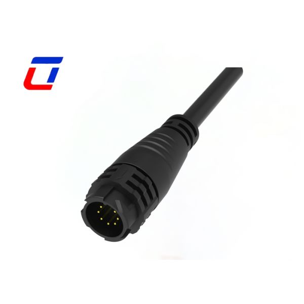 CE Certified M19 7Pin Outdoor Waterproof Connector LED Control IP67 Molded Cable Connectors 